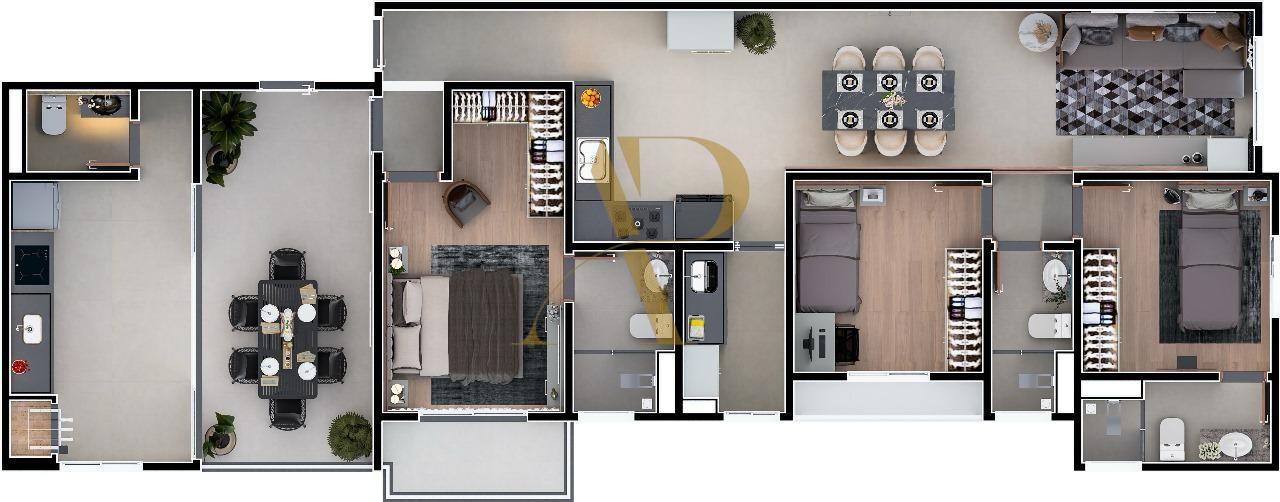 Apartamento, 2 quartos, 55 m² - Foto 6